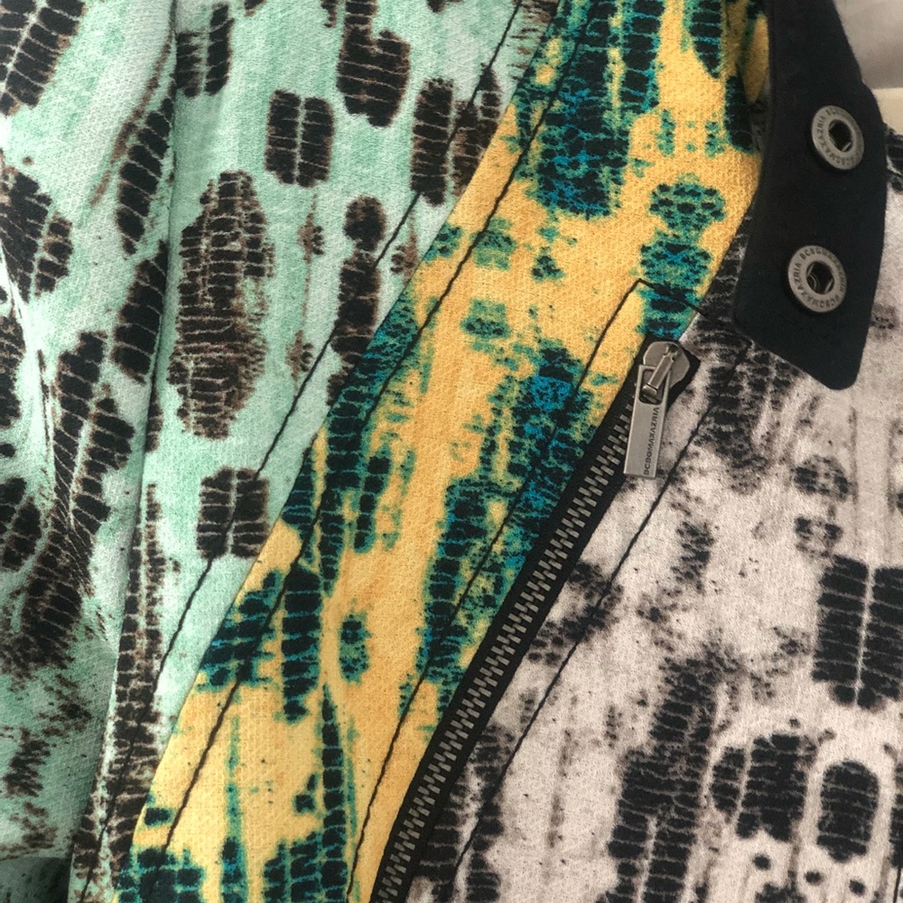 Multicolored Print Blazer - image 4